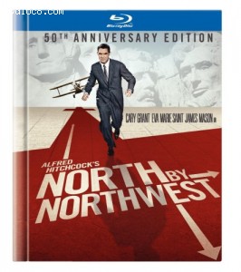 North by Northwest (50th Anniversary Edition Blu-ray Book) [Blu-ray] Cover
