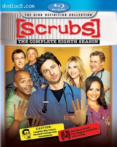 Scrubs: The Complete Eighth Season [Blu-ray] Cover