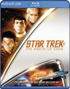 Star Trek II:  The Wrath of Khan [Blu-ray] Cover