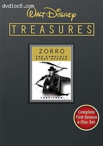 Walt Disney Treasures: Zorro - The Complete First Season Cover