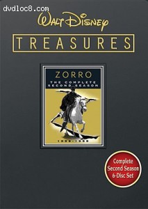 Walt Disney Treasures: Zorro - The Complete Second Season Cover