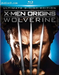 X-Men Origins: Wolverine (Two-Disc Edition + Digital Copy) [Blu-ray] Cover