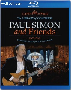 Paul Simon and Friends: The Library of Congress Gershwin Prize for Popular Song [Blu-ray] Cover