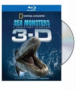 National Geographic: Sea Monsters - A Prehistoric Adventure (In 3-D) [Blu-ray] Cover