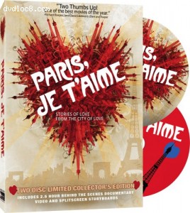 Paris, Je T'Aime (Two Disc Limited Collector's Edition) Cover Paris, Je T'Aime (Two Disc Limited Collector's Edition) Cover