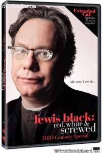 Lewis Black: Red, White &amp; Screwed Cover
