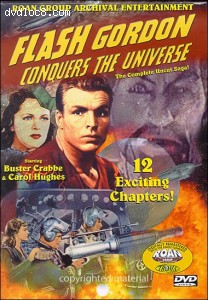 Flash Gordon Conquers the Universe (Troma) Cover