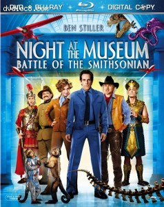 Night at the Museum 2: Battle of the Smithsonian (Three-Disc Edition + Digital Copy + DVD) [Blu-ray]