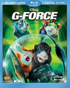 G-Force (3  Disc Combo Pack with Digital Copy and DVD) [Blu-ray] Cover