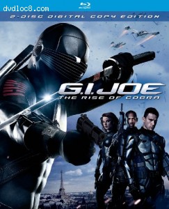 G.I. Joe: The Rise of Cobra (Two-Disc Edition + Digital Copy)  [Blu-ray] Cover