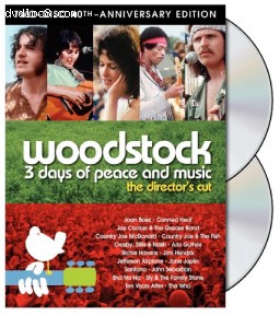 Woodstock: 3 Days of Peace &amp; Music Director's Cut (40th Anniversary Two-Disc Special Edition) Cover