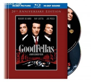 GoodFellas: 20th Anniversary Edition [Blu-ray] Cover