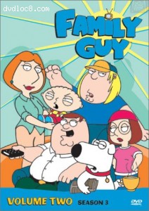 Family Guy, Vol. 2 (Season 3) Cover Family Guy, Vol. 2 (Season 3) Cover