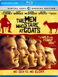 Men Who Stare At Goats, The [Blu-ray] Cover