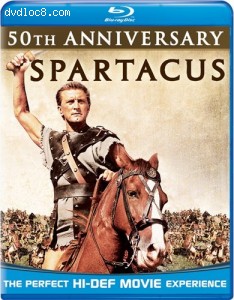 Spartacus (50th Anniversary Edition) [Blu-ray] Cover