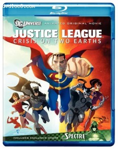 Justice League: Crisis on Two Earths (Amazon Exclusive with Lithograph) [Blu-ray]