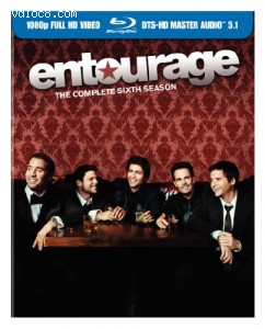 Entourage: The Complete Sixth Season [Blu-ray] Cover