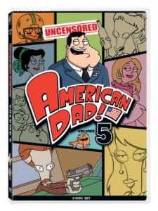 American Dad Vol. 5 (Uncensored) Cover