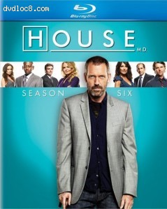 House: The Complete Sixth Season  [Blu-ray] Cover
