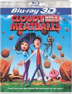Cloudy With a Chance of Meatballs (Blu-ray 3D) [Blu-ray]