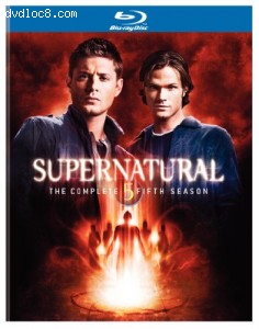 Supernatural: The Complete Fifth Season [Blu-ray] Cover