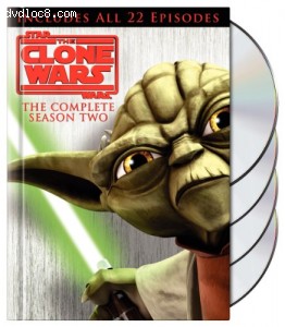 Star Wars The Clone Wars: The Complete Season Two Cover Star Wars The Clone Wars: The Complete Season Two Cover