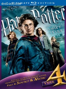 Harry Potter and the Goblet of Fire (Ultimate Edition) [Blu-ray] Cover