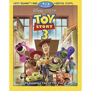 Toy Story 3 (Two-Disc Blu-ray/DVD Combo + Digital Copy) Cover Toy Story 3 (Two-Disc Blu-ray/DVD Combo + Digital Copy) Cover