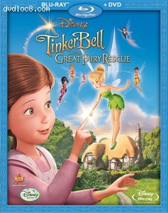 Tinker Bell and the Great Fairy Rescue (Two-Disc Blu-ray/ DVD Combo) Cover