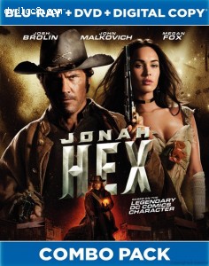 Jonah Hex  (Blu-ray/DVD Combo + Digital Copy) Cover