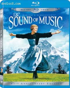 Sound of Music, The 45th Anniversary Edition Blu-ray + DVD Cover
