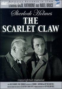 Sherlock Holmes: The Scarlet Claw Cover