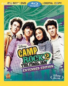 Camp Rock 2: The Final Jam - Extended Edition (Three-Disc Blu-ray/DVD Combo +Digital Copy) Cover