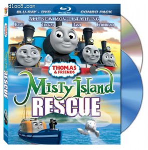 Thomas &amp; Friends: Misty Island Rescue (Two-Disc Blu-ray/DVD Combo) Cover