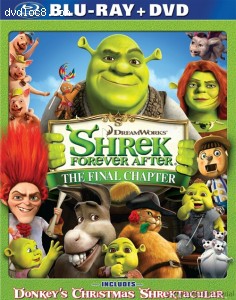 Shrek Forever After (Two-Disc Blu-ray/DVD Combo) Cover