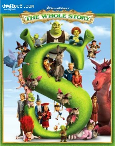 Shrek: The Whole Story Boxed Set (Shrek / Shrek 2 / Shrek the Third / Shrek Forever After) [Blu-ray] Cover