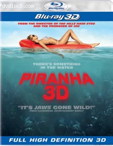 Piranha [Blu-ray 3D] Cover