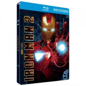 Iron Man 2 (Blu-ray/DVD Combo + Digital Copy) [blu-ray] (Target Exclusive Limited Steel Packaging) Cover