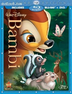 Bambi (Two-Disc Diamond Edition Blu-ray/DVD Combo in Blu-ray Packaging) Cover