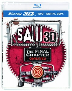 Saw 3D: The Final Chapter (Two-Disc Combo: Blu-ray 3D / Blu-ray / DVD / Digital Copy) Cover