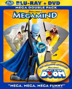 Megamind (Two-Disc Blu-ray/DVD Combo) [blu-ray] Cover