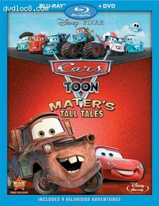 Cars Toon: Mater's Tall Tales (Two Disc Blu-ray/DVD Combo) Cover