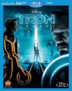 Tron: Legacy (Two-Disc BD Blu-ray/DVD Combo) Cover