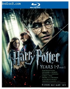 Harry Potter Years 1-7 Part 1 Gift Set [Blu-ray] Cover