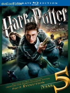 Harry Potter and the Order of the Phoenix (Ultimate Edition) [Blu-ray] Cover