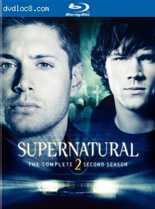 Supernatural: The Complete Second Season [Blu-ray] Cover