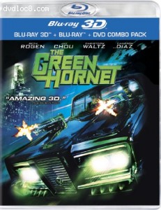 Green Hornet (Three-Disc Combo: Blu-ray 3D / Blu-ray / DVD), The Cover