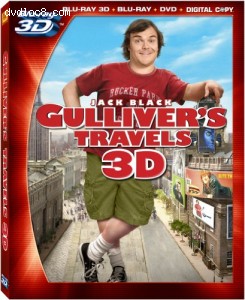 Gulliver's Travels [Blu-ray 3D] Cover