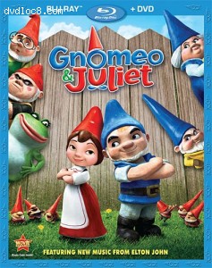 Gnomeo &amp; Juliet (Two-Disc Blu-ray / DVD Combo) Cover