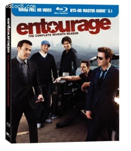 Entourage: The Complete Seventh Season [Blu-ray] Cover